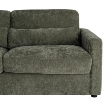 Sofa-lova, alyvuogių žalia