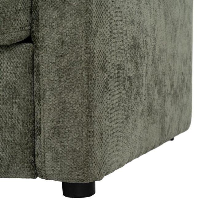 Sofa-lova, alyvuogių žalia