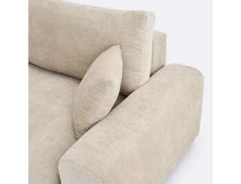 Sofa-lova JUSTIN, 238 cm, pasirenkamas audinys