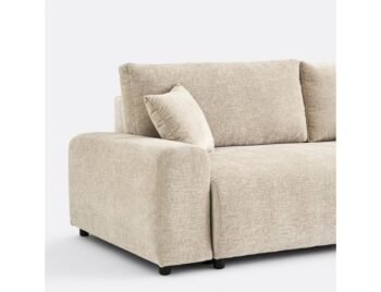 Sofa-lova JUSTIN, 238 cm, pasirenkamas audinys