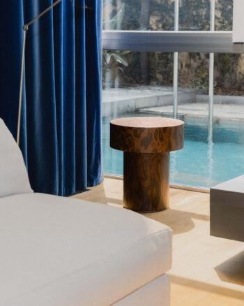 Šoninis staliukas NOHR, Ø40 cm