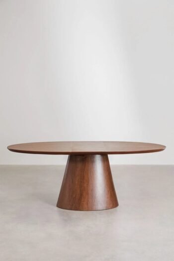 Valgomojo stalas OLVEN, 160-200x100 cm