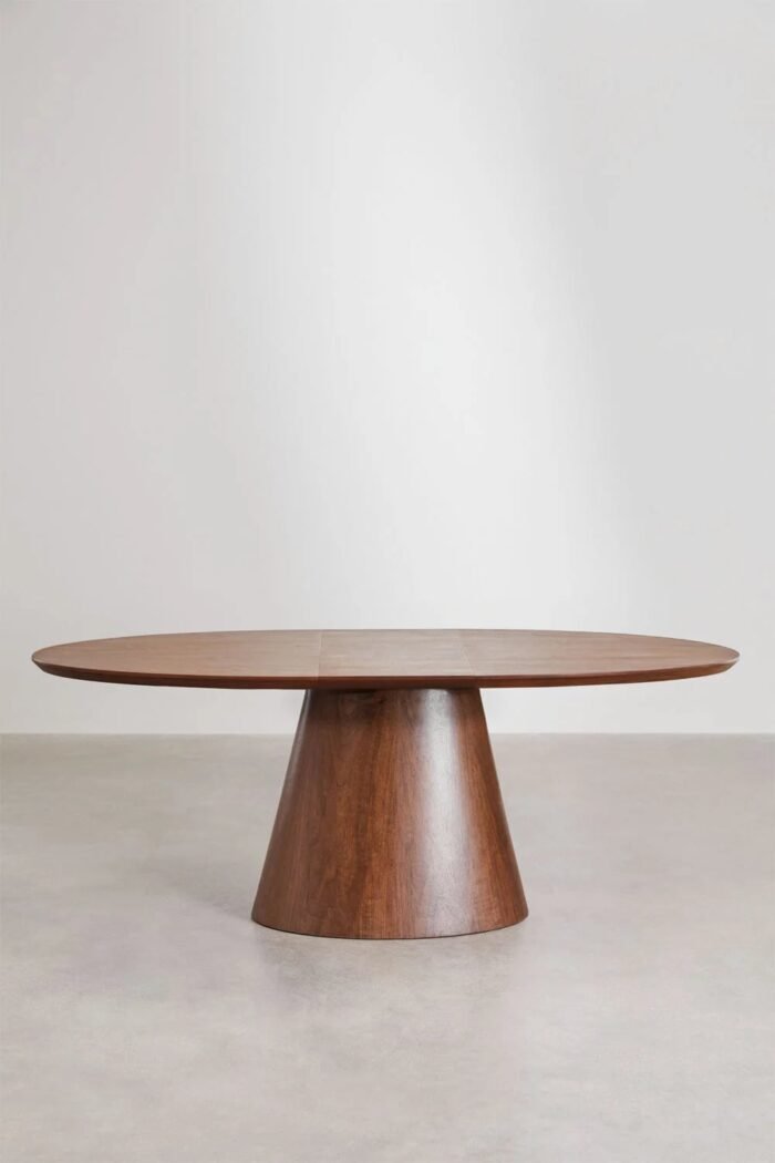 Valgomojo stalas OLVEN, 160-200x100 cm