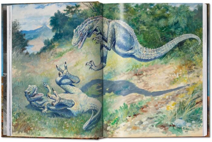 PALEOART_VISIONS_OF_THE_PREHISTORIC_PAST_knyga_dizaino_studija_follow11.lt - Jovita Bingelytė