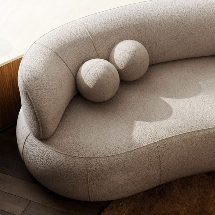 Asimetriška sofa ONDRA, 253 cm — atlošas kairėje