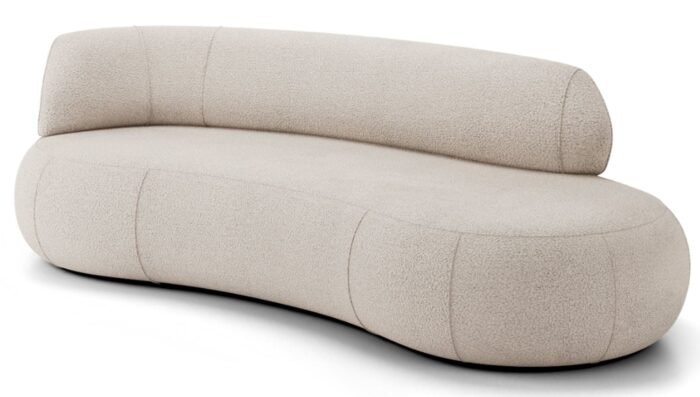 Asimetriška sofa ONDRA, 253 cm — atlošas kairėje