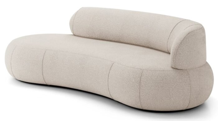 Asimetriška sofa ONDRA, atlošas dešinėje