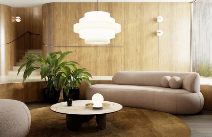 Asimetriška sofa ONDRA, atlošas dešinėje