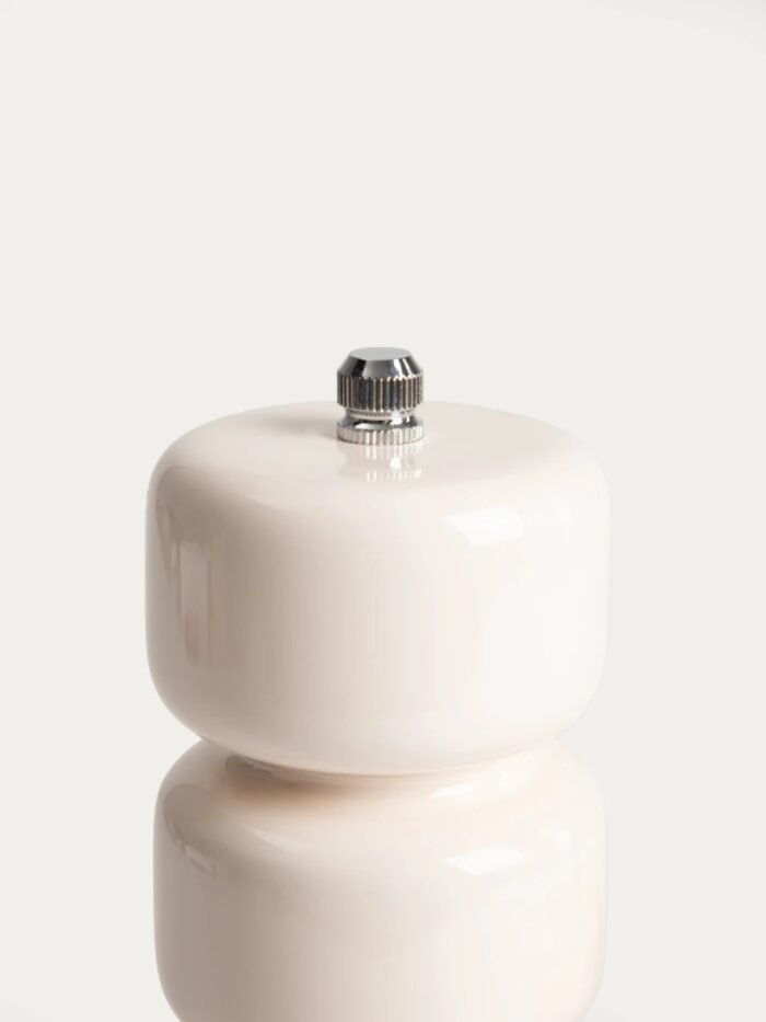 Druskos ir pipirų malūnėlių rinkinys MOLVA, kreminis, 2 vnt.