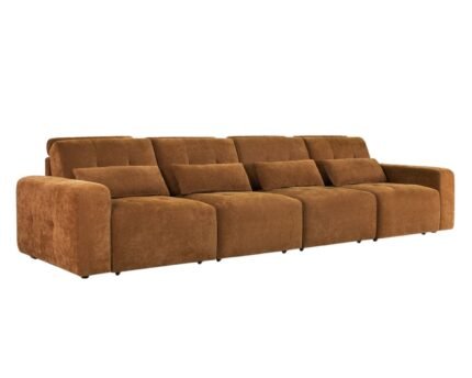 Elektrinė išskleidžiama sofa TORNES, 4 vietų, 508 cm