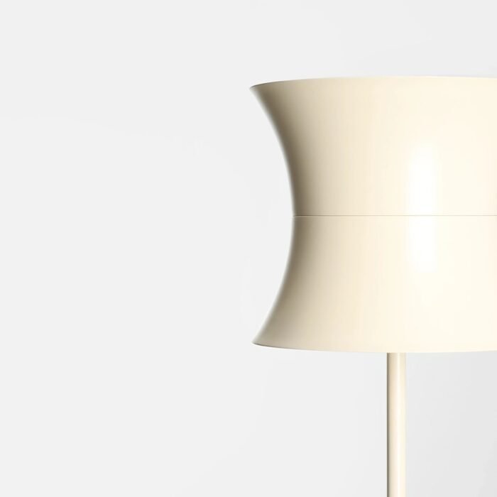 Grindinis šviestuvas KIBO FLOOR CREAM, ⌀30xH163 cm — 2