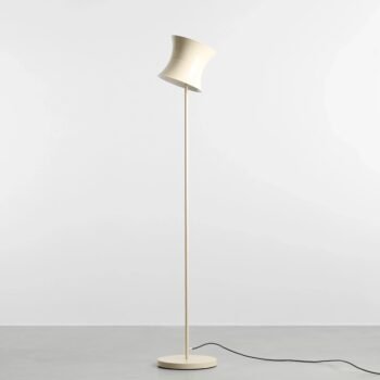 Grindinis šviestuvas KIBO FLOOR CREAM, ⌀30xH163 cm — 3