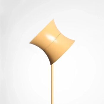 Grindinis šviestuvas KIBO FLOOR OCHRE, ⌀30xH163 cm — 1