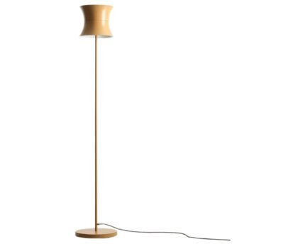 Grindinis šviestuvas KIBO FLOOR OCHRE, ⌀30xH163 cm