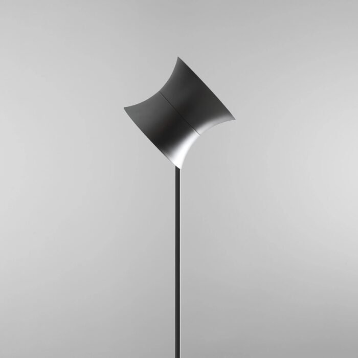 Grindinis šviestuvas KIBO FLOOR STEEL, ⌀30xH163 cm — 2