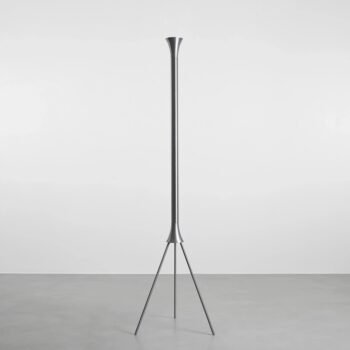 Grindinis šviestuvas KIBO FLOOR STEEL, ⌀64xH163 cm — 1