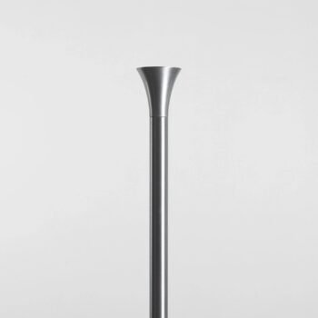 Grindinis šviestuvas KIBO FLOOR STEEL, ⌀64xH163 cm — 2