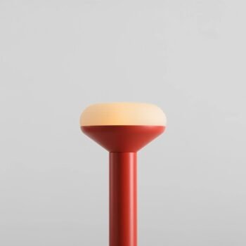 Grindinis šviestuvas TORO FLOOR CORAL RED, ⌀30xH133 cm — 1
