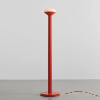 Grindinis šviestuvas TORO FLOOR CORAL RED, ⌀30xH133 cm — 2