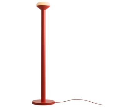 Grindinis šviestuvas TORO FLOOR CORAL RED, ⌀30xH133 cm
