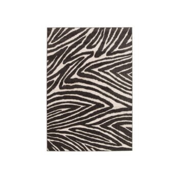 Super-Soft Zebra-Effect Rug Buffon — visas kilimas