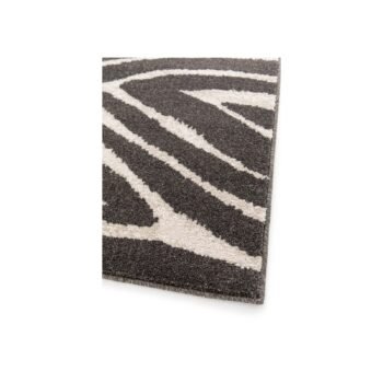 Super-Soft Zebra-Effect Rug Buffon — krašto detalė