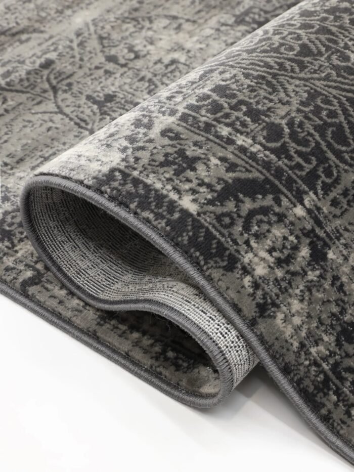 Kilimas JASINTA, antracito, 8 dydžiai