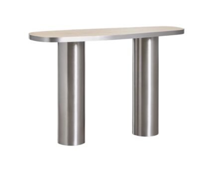 Konsolinis staliukas FERTRIX, 120x40 cm, travertino
