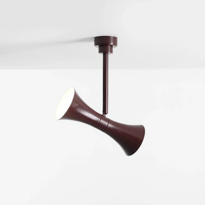 Lubinis šviestuvas KIBO CEILING 2 MAROON — 3