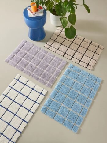 Medvilninis kilimėlis LANGERA, levandų, 3 dydžiai