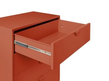 Metalinė komoda ARDENA, 4 stalčiai