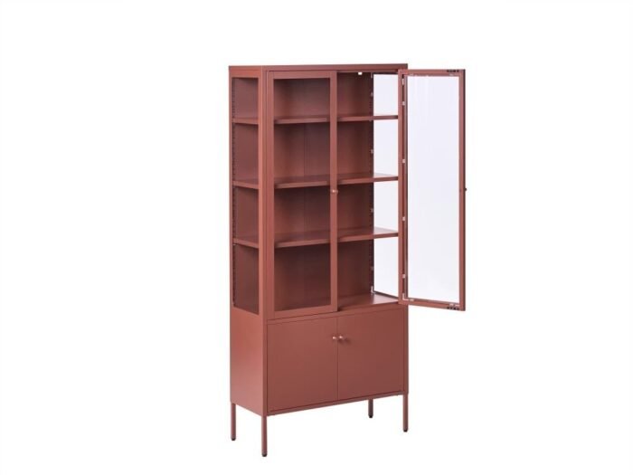 Metalinė vitrina BRIONA, 180 cm