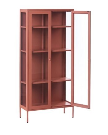 Metalinė vitrina SOLTERA, 176 cm