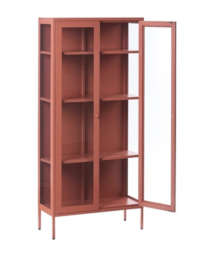 Metalinė vitrina SOLTERA, 176 cm