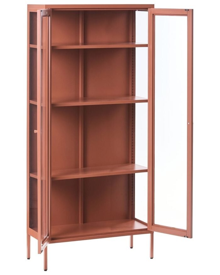 Metalinė vitrina SOLTERA, 176 cm