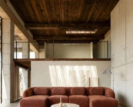 Modulinė sofa HOLMEN su dvigubu gultu, 4 dalys, 356 cm