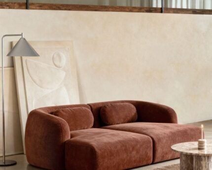 Modulinė sofa HOLMEN su gultu, 2 dalys, 200 cm