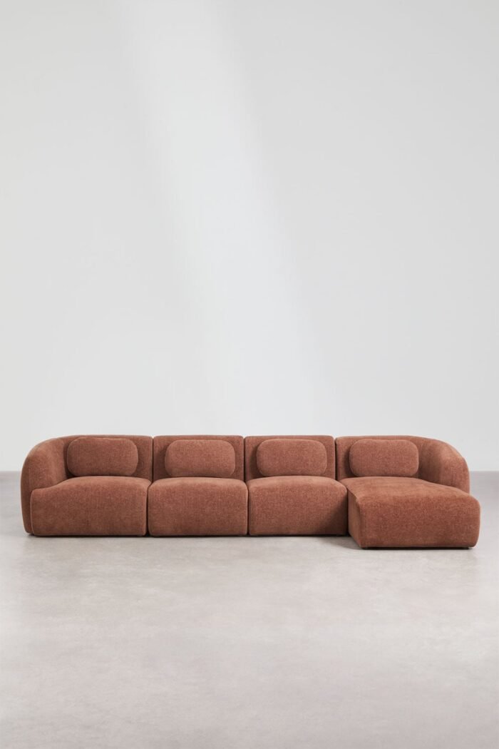 Modulinė sofa HOLMEN su gultu dešinėje, 4 dalys, 356 cm
