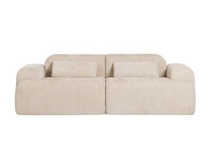 Modulinė sofa NORDBY, 2 dalys su kampiniu moduliu, 220 cm