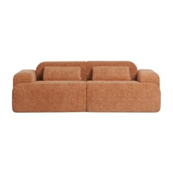Modulinė sofa NORDBY, 2 dalys su kampiniu moduliu, 220 cm