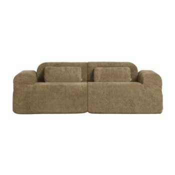 Modulinė sofa NORDBY, 2 dalys su kampiniu moduliu, 220 cm