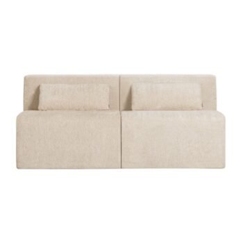 Modulinė sofa NORDBY, 2 dalys su viduriniu moduliu, 160 cm