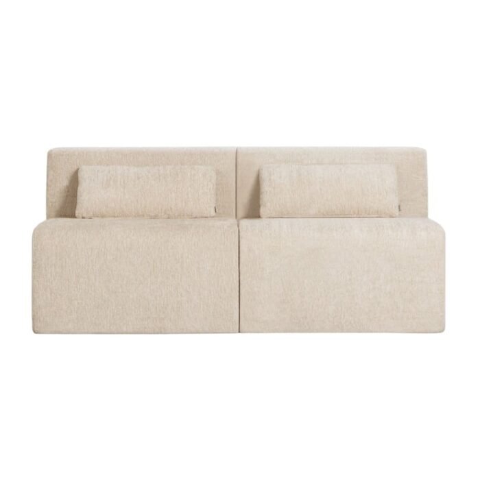 Modulinė sofa NORDBY, 2 dalys su viduriniu moduliu, 160 cm
