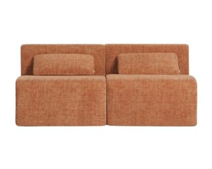 Modulinė sofa NORDBY, 2 dalys su viduriniu moduliu, 160 cm