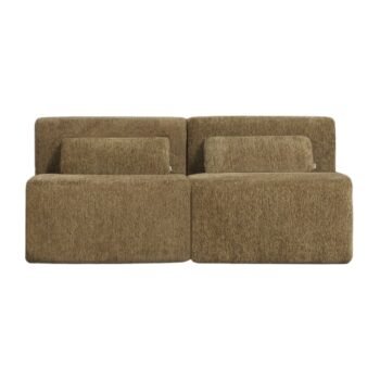 Modulinė sofa NORDBY, 2 dalys su viduriniu moduliu, 160 cm