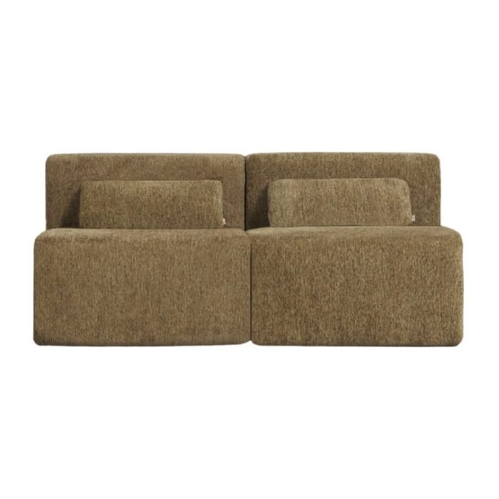 Modulinė sofa NORDBY, 2 dalys su viduriniu moduliu, 160 cm