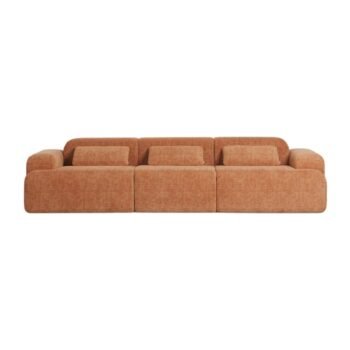 Modulinė sofa NORDBY, 3 dalys su 2 kampiniais moduliais, 300 cm