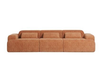 Modulinė sofa NORDBY, 3 dalys su 2 kampiniais moduliais, 300 cm