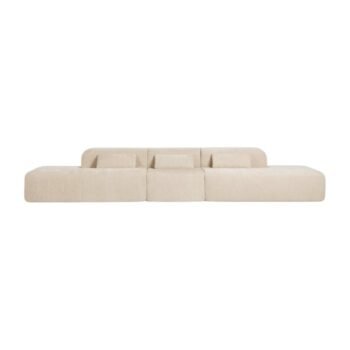 Modulinė sofa NORDBY su 2 gultais, 3 dalys, 420 cm