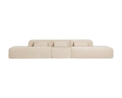 Modulinė sofa NORDBY su 2 gultais, 3 dalys, 420 cm